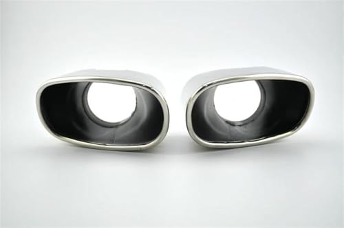 Embouts d'échappement en inox chromé pour BMW X5 E70 2000-2016