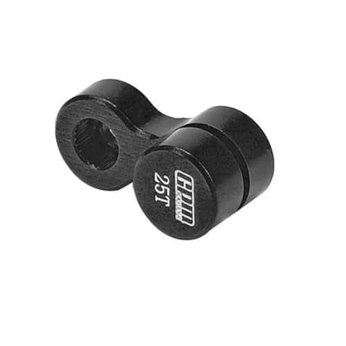 GPM Aluminum 7075 Brake Caliper Servo Arm 25T Black for Losi 1/4 Promoto-MX