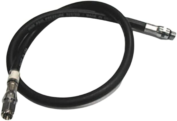 Swivel High Pressure Hose, SPG Standard Gauge, AA30 30" HP, Black Nylon Dive Diver Hose