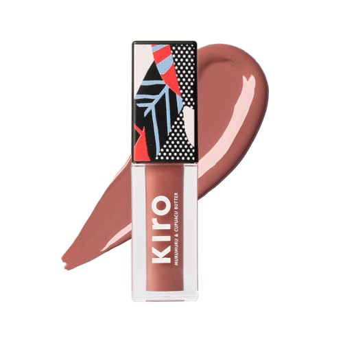 Image of Kiro Glossfinity Creme Gloss - Rose Petal, 5ml | High-Shine Nude Lip Gloss | Hydrating, Non-Sticky Formula | Enriched with Murumuru & Cupuacu Butters | 8 Shades for Every Indian Skin Tone