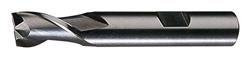 Image of Cleveland C41699 HG-2K High Speed Steel Single End 2-Flute Center Cutting Keyway Tolerance Finisher End Mill
