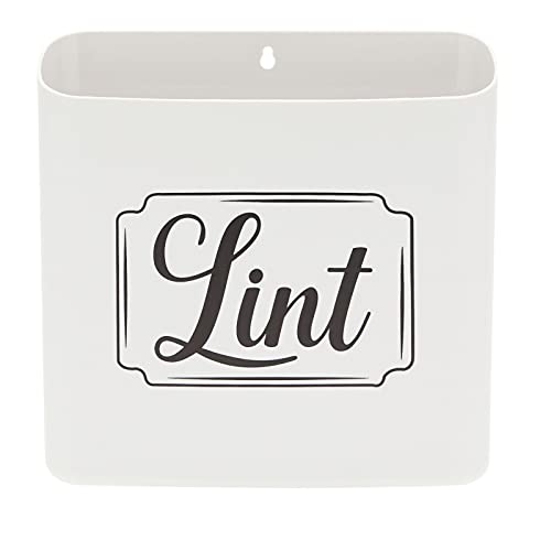 Lint Bin For Laundry Room, Magnetic Wall Mounted Trash Can (Light Grey, 9.25 X 2.75 In) #TOP2