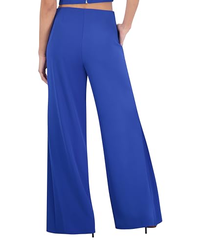 Women's Wide Leg Pant with Side Slits3
