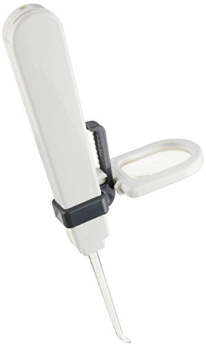 TSK 耳かき用ルーペ 倍率2倍 レンズ径18×26mm LEDライト付き 日本製 DO-810