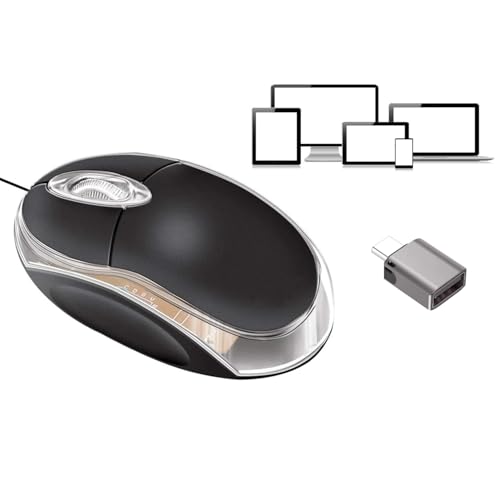 Image of Type-C Mouse Auto Clicker with Type C Connector, Undetectable, Plug and Play, No Software Required, Works On Every Operating System, Works On Laptop, PC, Mac, Phone, Tablet
