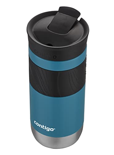 Contigo Byron 2.0 Thermo Mug, Stainless Steel Insulated With Snapseal Closure, 100% Leak Proof, Keeps Warm up to 5 Hours & Cold up to 12 Hours, 470 ml