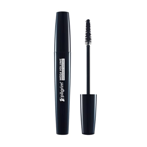 Pilgrim Mega Volume Waterproof Mascara High-definition Volume Smudge-proof Black Passion-02 | 5ml