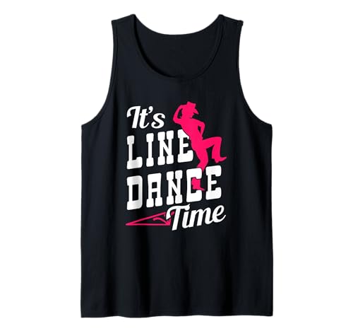 Diseño de baile de línea para niñas y mujeres Camiseta sin Mangas