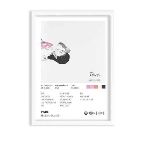 Image of Selena Gomez Music Poster 13x19 Inch Unframed | 300 GSM Matte Board Paper with Peel & Stick Tape Included | Pop Singer Wall Art | Posters for Wall | Home Decor | Wall Decor Items | Room Decoration Items
