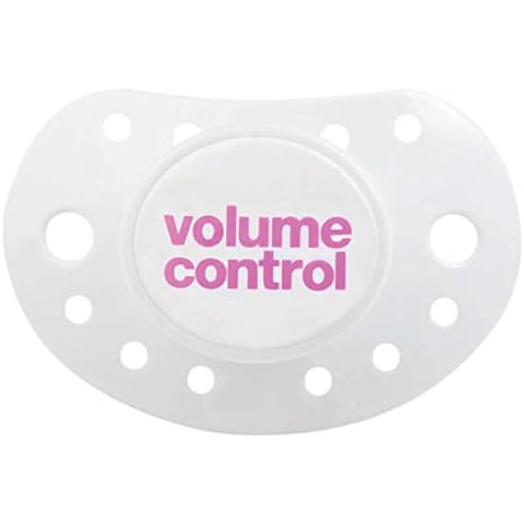 Pink Volume Control Dummy/Soother Cover