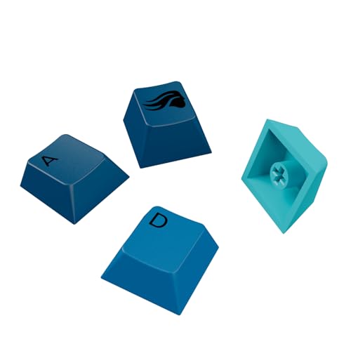 Image of GLORIOUS Gaming - GPBT Gradient Keycaps for Custom Mechanical Keyboards, No Fade Dye-Sublimated, Fits 100%, 75% 65% 60%, PBT Polymer, Fits ANSI & ISO, Supports Windows & macOS - Ocean