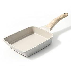 CAROTE カローテ 卵焼き フライパン 14*18cm IH・ガス火対応 PFOA PFOS フリー 卵焼き器 マーブルコート ス..." 