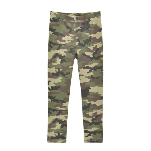 Girls' Leggings Footless Tights Leggings Ankle Length Toddler Kids Pants Size 4-10T