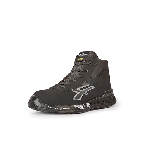 Upower Parker Light Safety Boot Esd Black Size 8