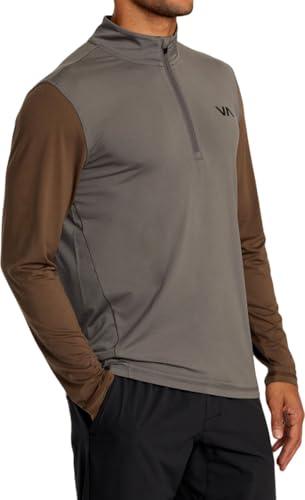 RVCA - Mens Sport Vent Long Sleeve Half Zip Top3