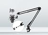 Microphone Boom Stand, Boom mic arm,Adjustable Desktop Suspension Boom Scissor Mic Stand,Table Mounting Clamp, for Live Broadcasting,Professional Streaming,Voice-Over Sound Studio,Recording #2