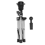 IWOWHERO マネキンヘッド用高さ可能三脚スタンド 折りたたみ式ウィッグホルダー 美容師練習用ヘッドホルダー 髪型デザイン 授業 展示対応