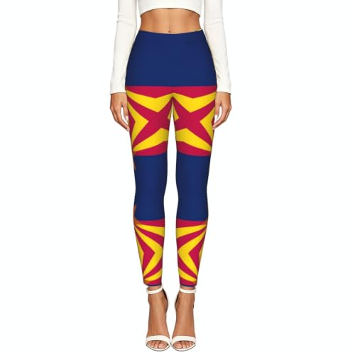 Leggings de compresión suaves moldeadores con estampado de Arizona 2