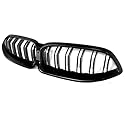 Glänzendes Schwarzes Auto-Frontstoßstangen-Grill-Bodykit Für BMW 8er G14 G15 G16 2023 2024 Glänzendes Schwarzes Auto-Frontstoßstangen-Grill-Bodykit Für BMW 8er G14 G15 G16 2023 2024