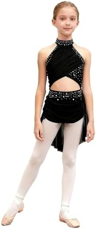 Kaerm Vestito Da Balletto Bambina Ballo Lirico Contemporaneo Abito - 6