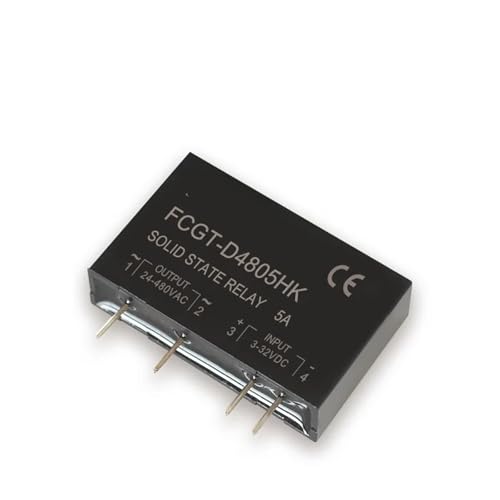 Relais statique 5A D4805HK évite usure mécanique montage PCB 5V DC