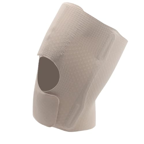 Wenoup Rodillera, Protección para La, Soporte Suave Antideslizante para La, Rodillera de Compresión para Entrenamiento de Baloncesto Y Gimnas, Color de piel