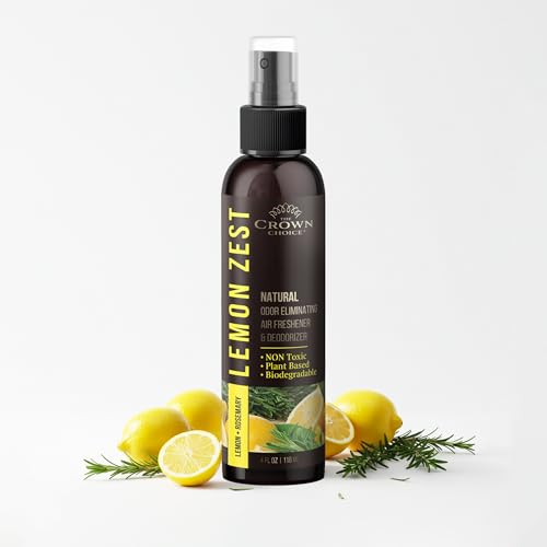 The Crown Choice Air Freshener Spray (1PK) — Lemon Zesty Non-Toxic Air Freshener for Home
