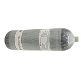 Acecare 6.8L ce Carbon Fiber Tank PCP 4500psi High Pressure M18*1.5 Paintball Tank for Airgun Air Rifle (6.8L)