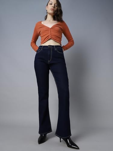Image of HIGH Star Women's Bootcut Fit Mid Rise Jeans