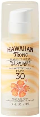 Hawaiian Tropic Silk Hydration Face Lotion SPF 30, 1.7 Ounce
