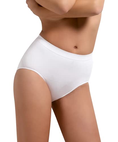 SENSI Super Maxi Brief Womens Plus Size Seamless Microfibre Made in Italy