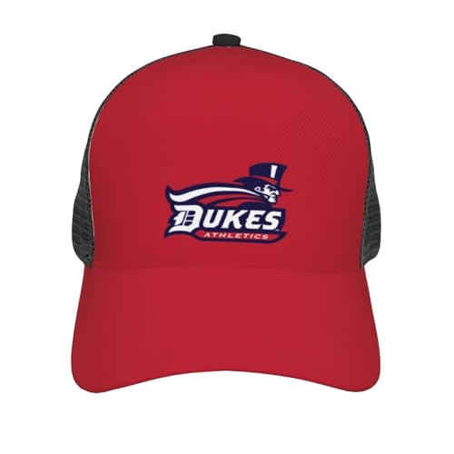 Duquesne University Curved Brim Mesh Baseball Cap Casual Sun Hat for Unisex Black