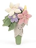 Smiling Plush Flower，Cute Flower Bouquet Doll,Perfect for Mother’s Day, Sweet Plush Flowers for Wife, Girlfriend, Mom