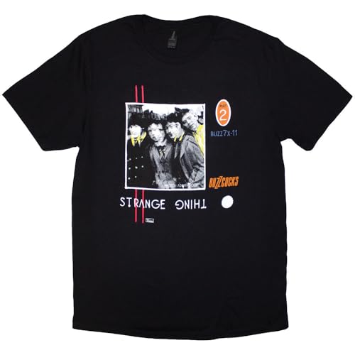 Buzzcocks Strange Thing T Shirt Rock Off Size S vêtement pour collectionneur