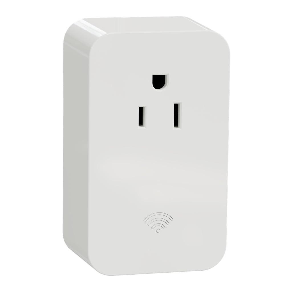 Square D X Series WiFi Smart Socket for Home Automation Plugs Compatible with Alexa and Google Assistant 15 Amp, Matte White (SQR621U1WHW)-picture-20