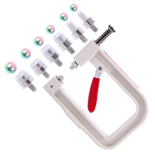 OSALADI 1 Set Pearl Setting Machine Beading Tool for DIY Jewelry Hat Accessory Random Color
