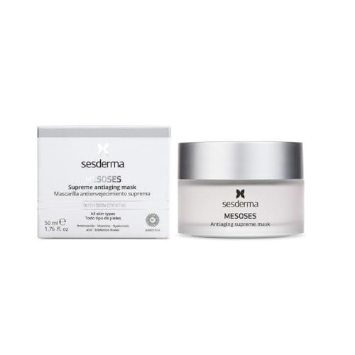 Sesderma | Crema Mesoses | Crema Facial Liposomal con Ingredientes Activos | Crema Antiedad Suprema | Crema Facial Antiarrugas | Aminoácidos | Vitaminas | Ácido Hialurónico | Crema de Día Noche | 50ml