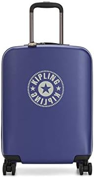 Kipling Curiosity Small 4 Wheeled Rolling Luggage Laser Blue
