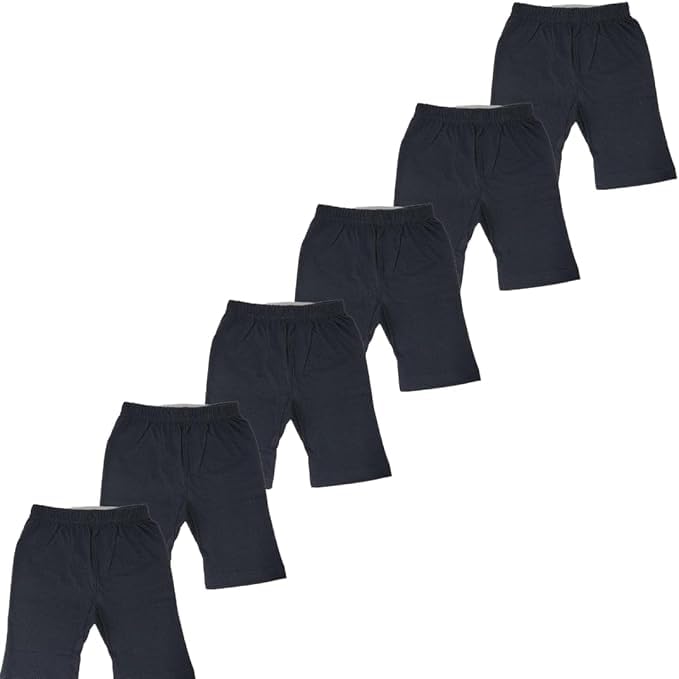 Image of MERIDA Cotton Cycling Shorts for Girl's (Pack of 6)