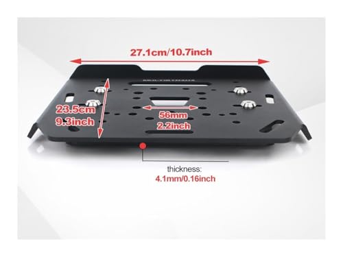 Porte-bagages étagère moto résistant aux vibrations pour Multistrada V4 - 5