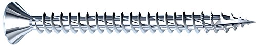 Original Jet-Fast Universalschrauben 3,0 x 20 mm, 200 Stück mit Duo-Senkkopf, Selbstbohrspitze, Vollgewinde, Torx, Silverline mit EU-Zulassung Cover