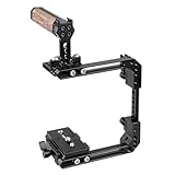 Dotata di montaggio modulari e 360 punti di montaggio regolabili, questa gabbia supporta accessori come monitor e microfoni mantenendo la portabilità