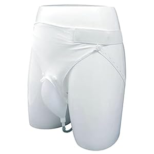 Wearable Urinal for Men,Protable Male Urine Collection Bag,Reusable Silicone Urine Bag,Urinary Drainage Bag System,Elderly Urinal with Urine Bags(2000 ML*1+1000 ML*1) for Bedridden Patients (White)