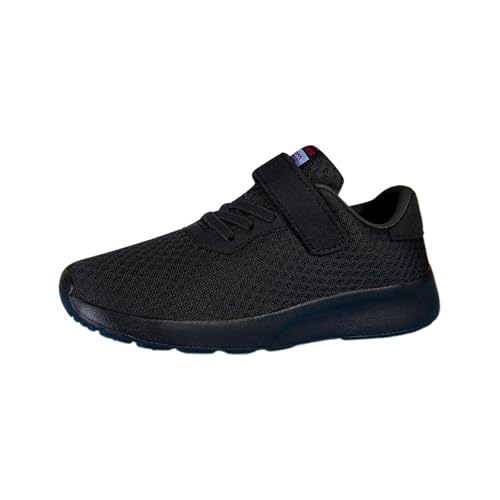 Boys Girls Tennis Shoes Lightweight Non-Slip Running Shoes Unisex Breathable Slip on Sneakers Walking Sports Sneakers
