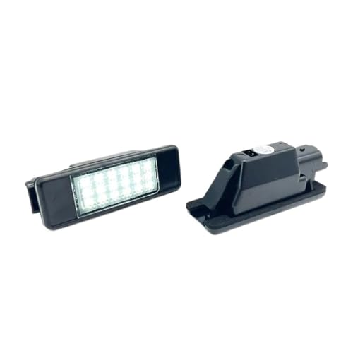 Lámpara matrícula LED 12V para coche Citroen Berlingo 1996-2007 luz trasera