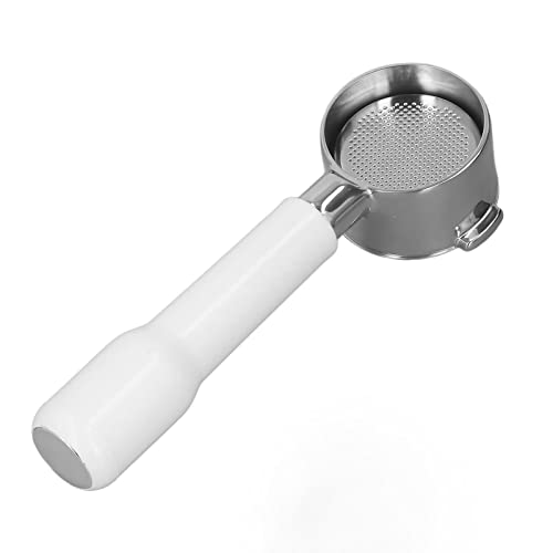 Portafiltro sin fondo de 51 mm con 2 orejas, filtro de acero inoxidable compatible con ECO310 3