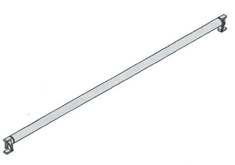 ALTRAD - Lisse autobloquante 2.50m - gamme échafaudage multidirectionnel - MULTIVIT+ 1&2- Réf: N1830