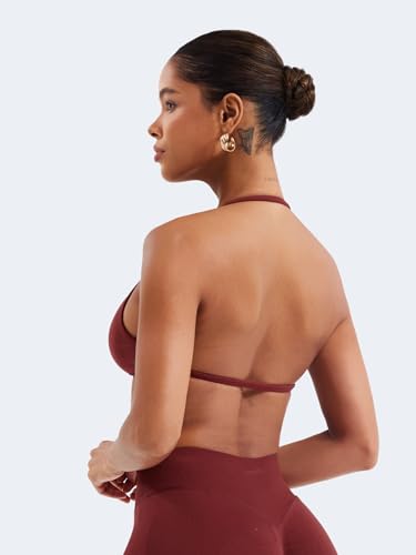 Image of VOYJOY Impact Strappy Bra Sports Bras for Women Basic Workout Gym Yoga Bra