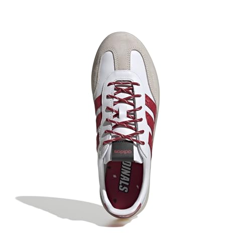 Image of adidas Men's NCAA Team Barreda Decode, White /Team Power Red /Black /University of Louisville, 8