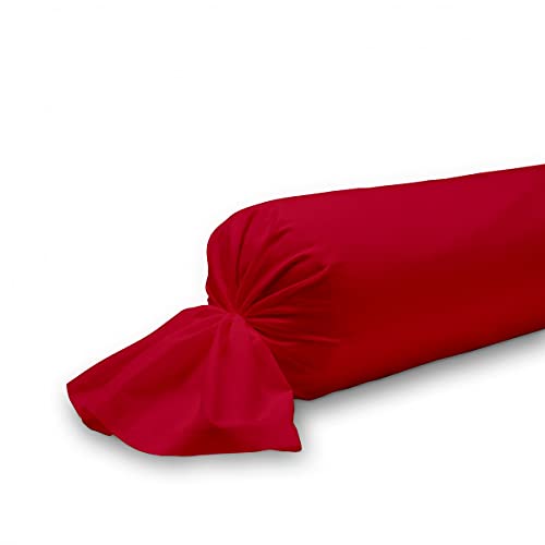 1001KDO POUR LA MAISON Taie de traversin Pomme d''Amour 45x185cm